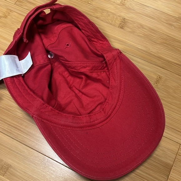 Gap kids red baseball hat with patch logo L/XL - Picture 5 of 5